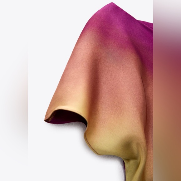 Zara tie dye printed dress - Picture 10 of 10